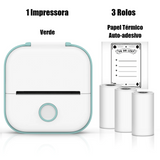 Mini Impressora Phomemo T02 Portátil Bluetooth