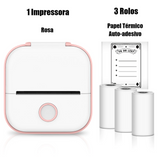 Mini Impressora Phomemo T02 Portátil Bluetooth